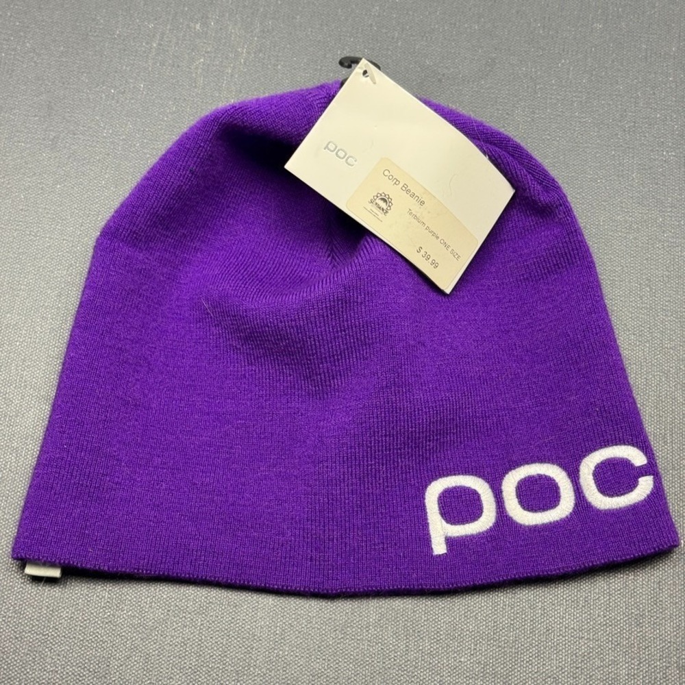 POC Corp Beanie One Size Purple Knit Winter Hat Ski Snow Outdoor Gear NWT